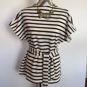 Ann Taylor belted top NWT Sz M